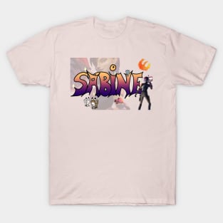 SWR #SabineWren Skater Graffiti v1 T-Shirt